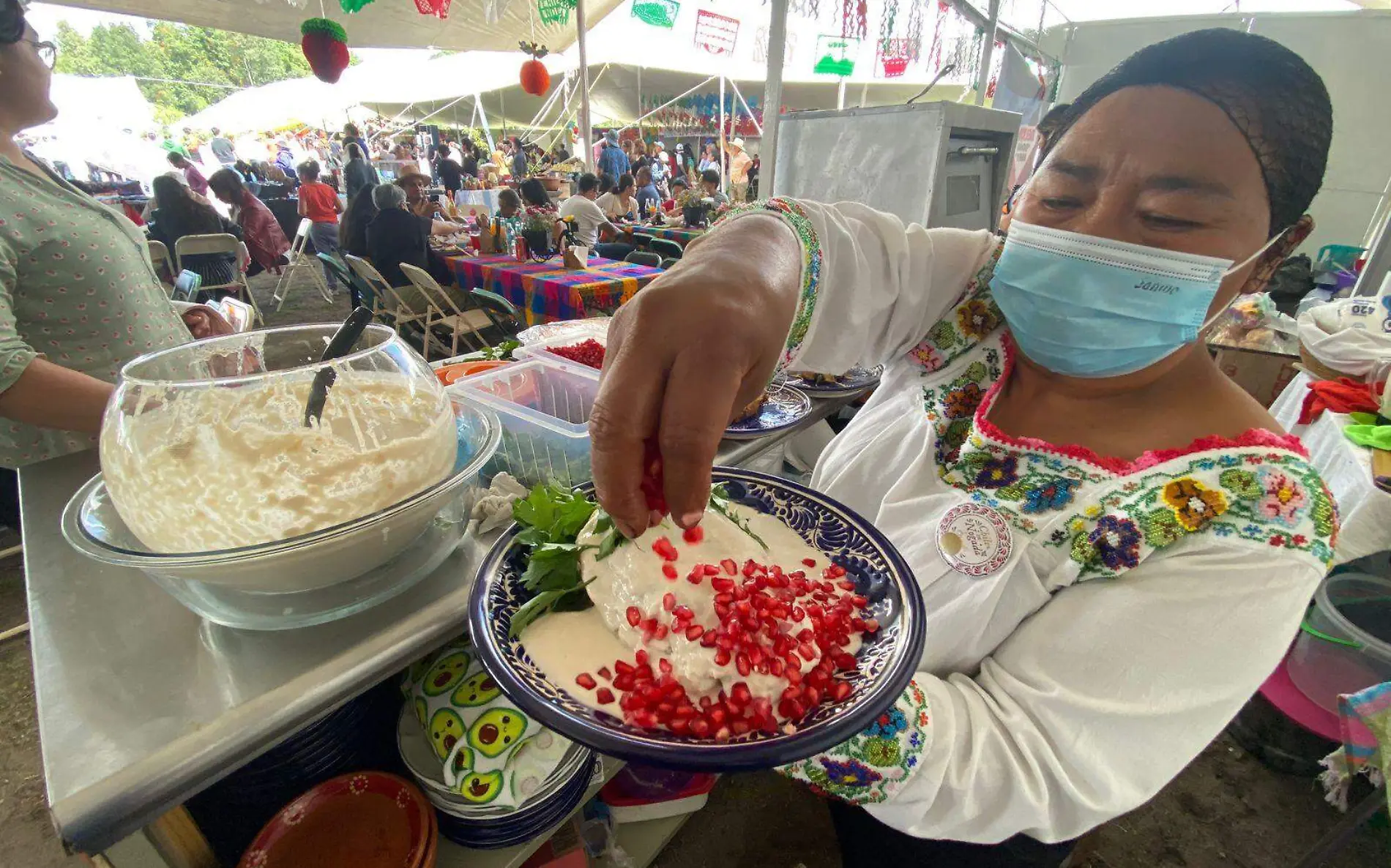 Feria del chile en nogada en San Nicolas de los Ranchos 3